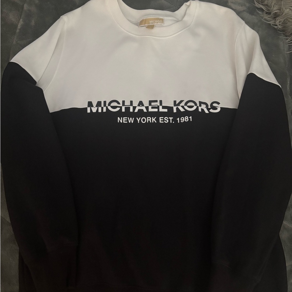 Michael Kors Monochrome Logo crew neck Sweatshirt